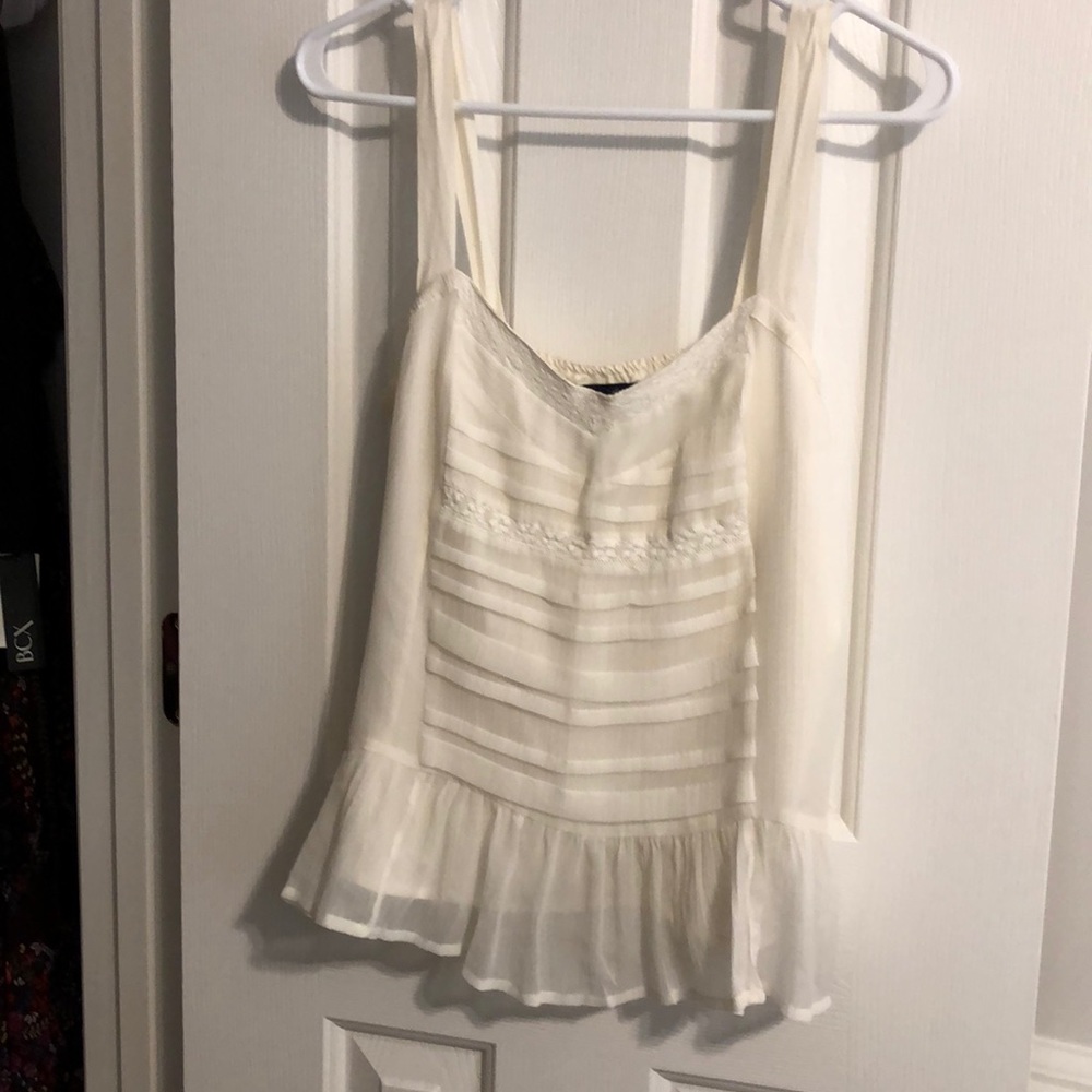 Off White Tank Top